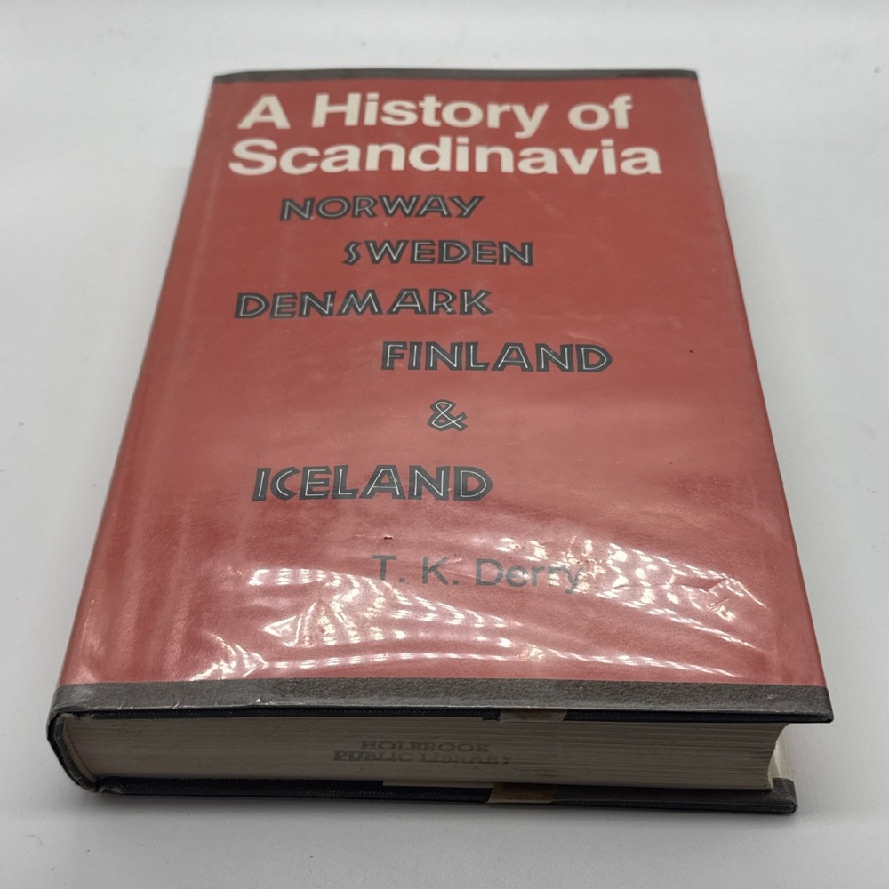RARE! History of Scandinavia: Norway, Sweden, Denmark, Fin... by Derry 1979 HC